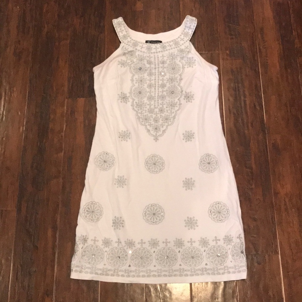 White dress